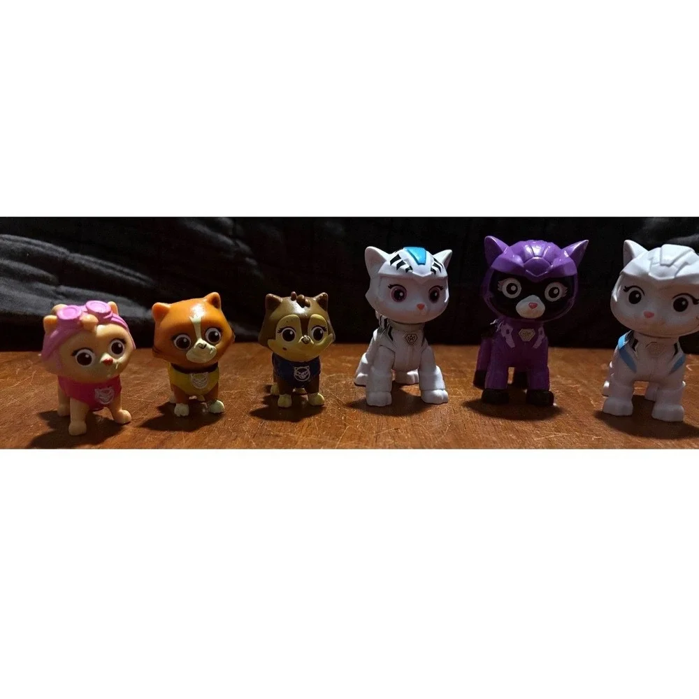 Paw Patrol Cat Pack Action Figure Set 6 Piece Wild Rory Shade Leo‎ Spin Master